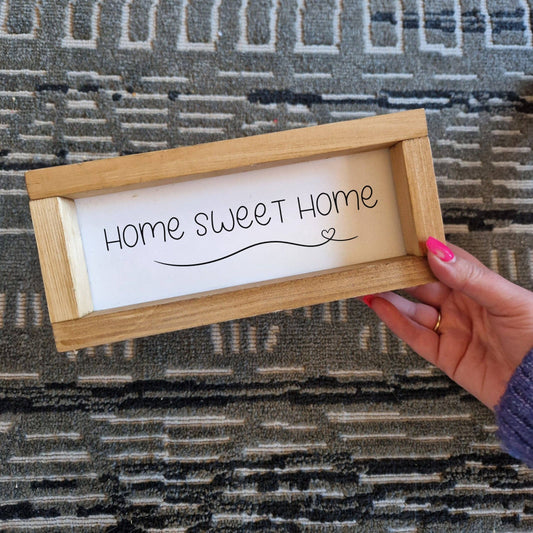 Home sweet home | Wooden Sign