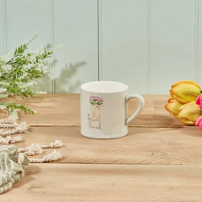 Welsh 'Paned' Stoneware Mug