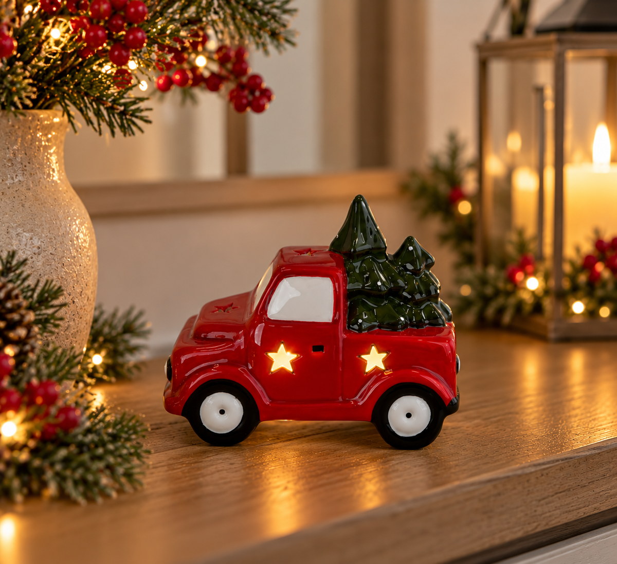 LED star cut out Christmas Car 