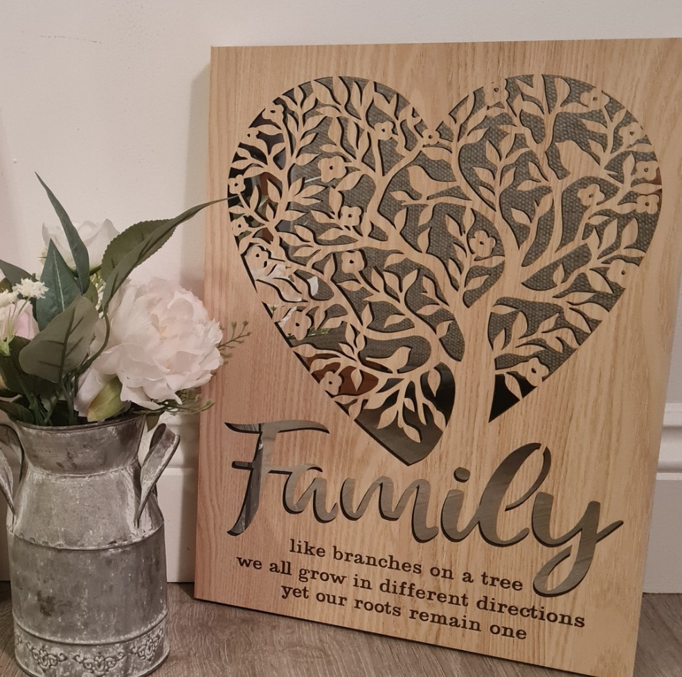 Tree of Life Mirror Sign, 2 designs