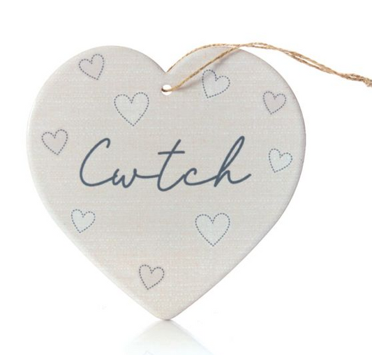 Cwtch Heart Hanger