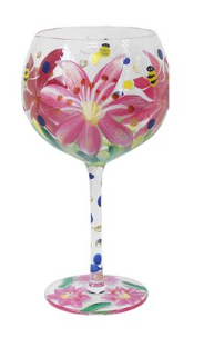 Lilies, Gin Glass