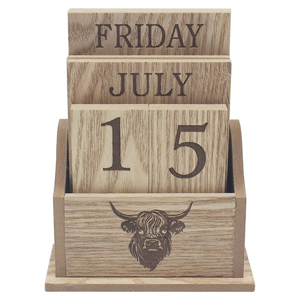 Highland Cow Calendar