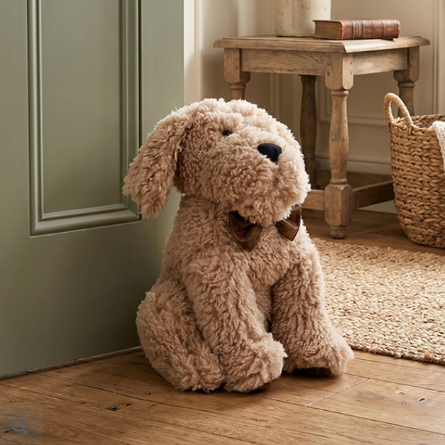 Fluffy Labradoodle Doorstop