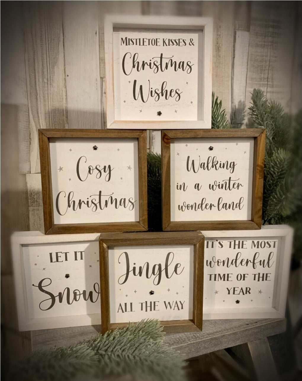 Mini Christmas Framed Plaque
