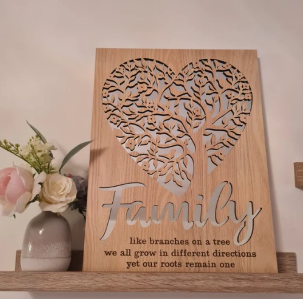 Tree of Life Mirror Sign, 2 designs