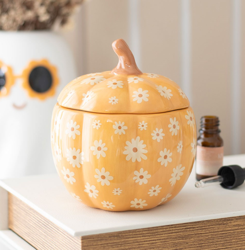 Daisy Pumpkin Oil Burner