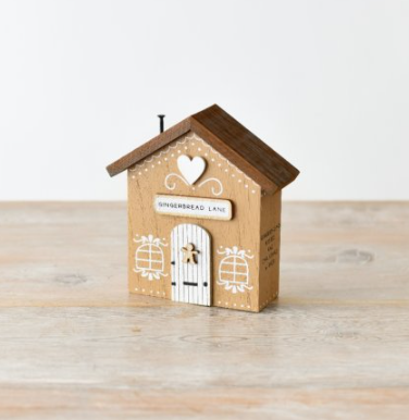 Gingerbread Lane House, 14cm