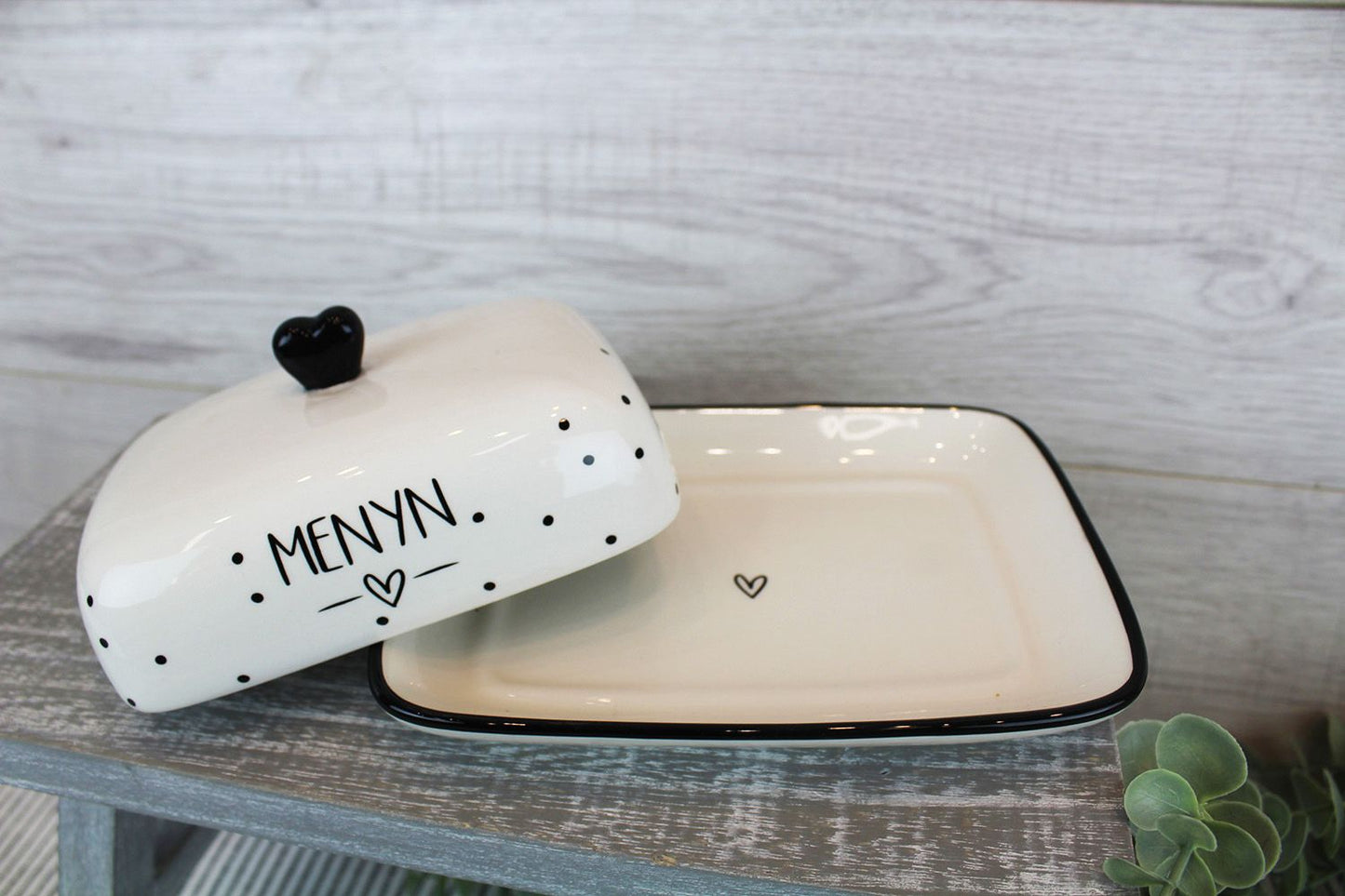 Welsh Menyn Butter Dish