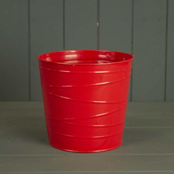 17.5cm Red Zinc Pot Weight-212g