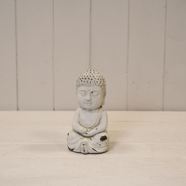 White Sitting Buddha