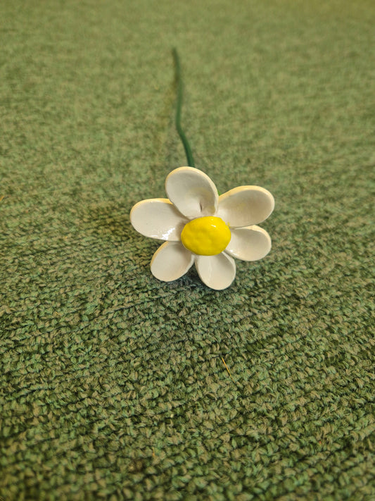 Ceramic Daisy Stem, 30cm