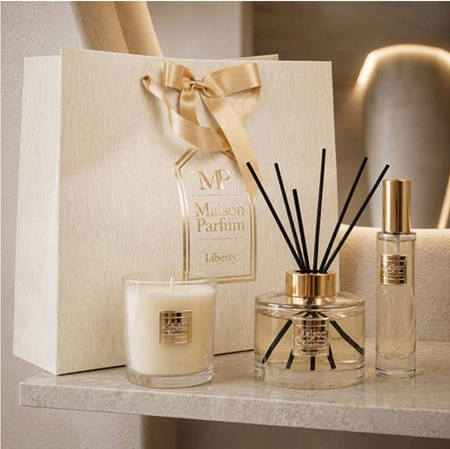 Gift bag set - Candle, Diffuser, Room Spray - Inspired by Yves Saint Lauren Libre