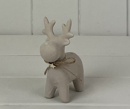 Sand texture effect reindeer