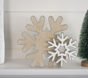 Wooden Snowflake