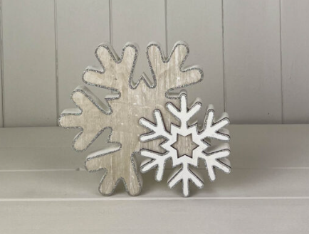 Wooden Snowflake