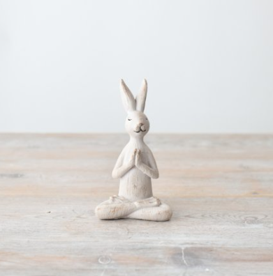 Yoga Posing Rabbit, 13.5cm
