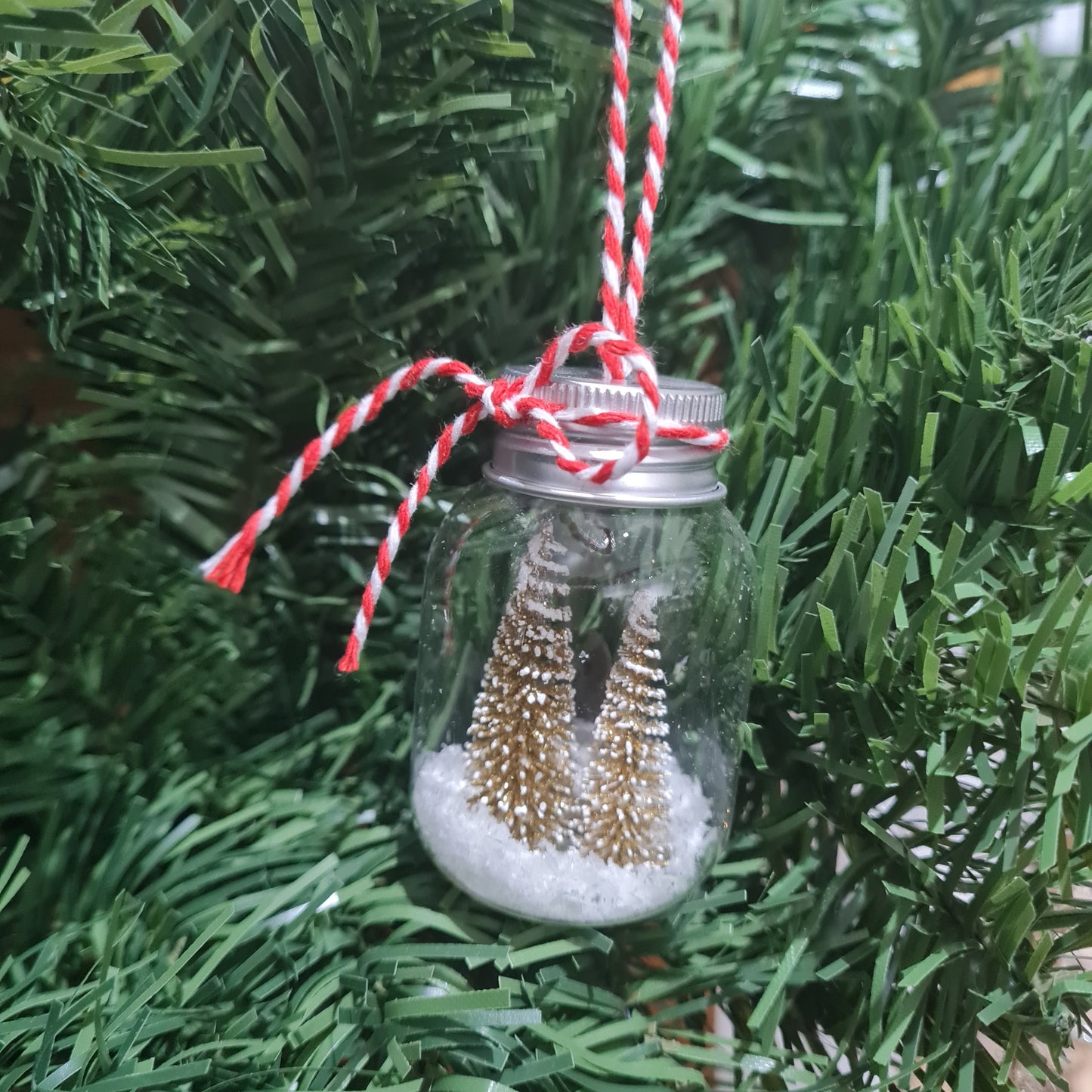 Glass Jar with Tree