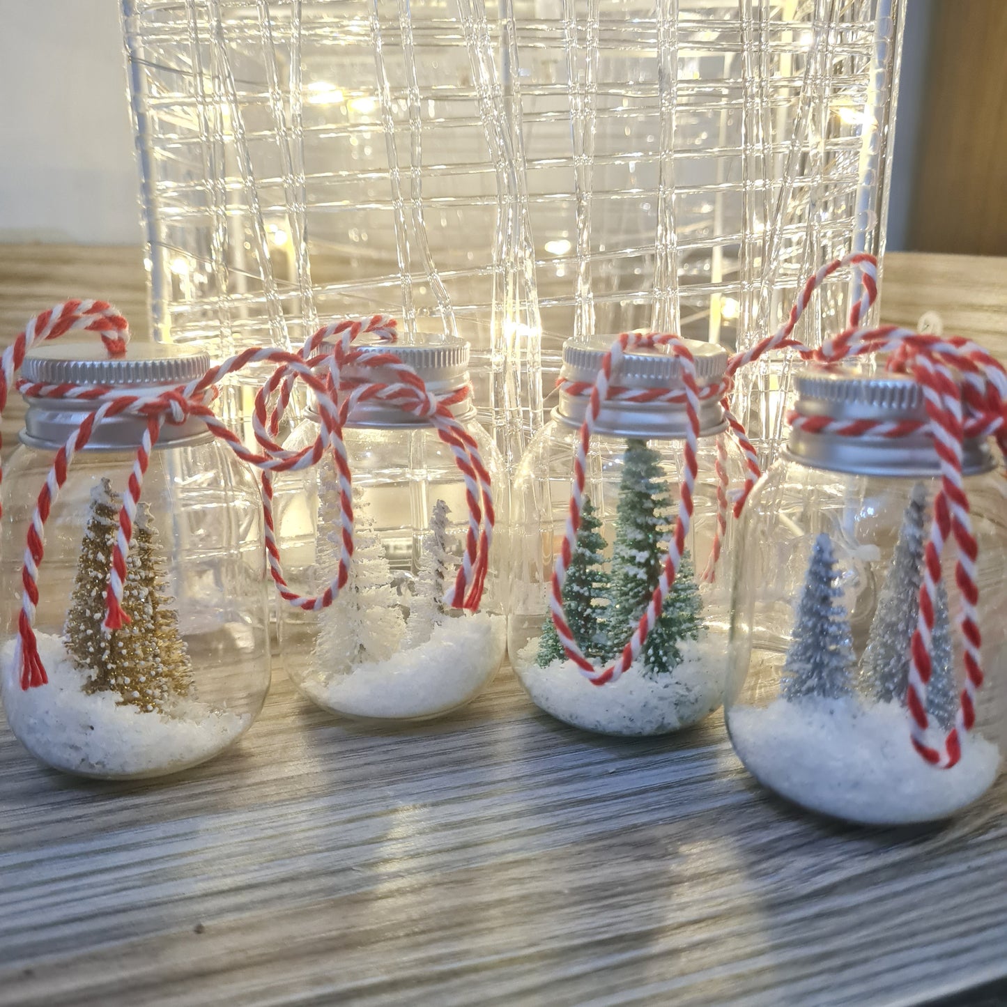 Glass Jar with Tree