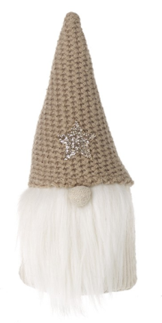 Gonk with Knitted Star Hat