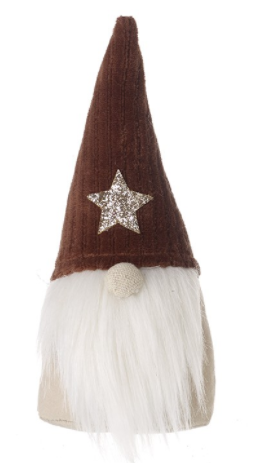 Gonk with Knitted Star Hat