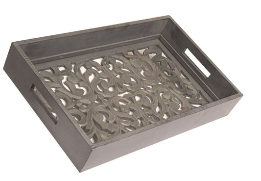 Rectangular Louis Carved Tray