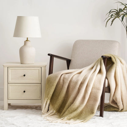 Ombre Soft Fringe Blanket, 2 colours