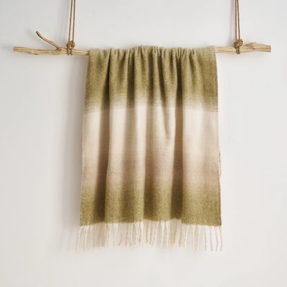 Ombre Soft Fringe Blanket, 2 colours