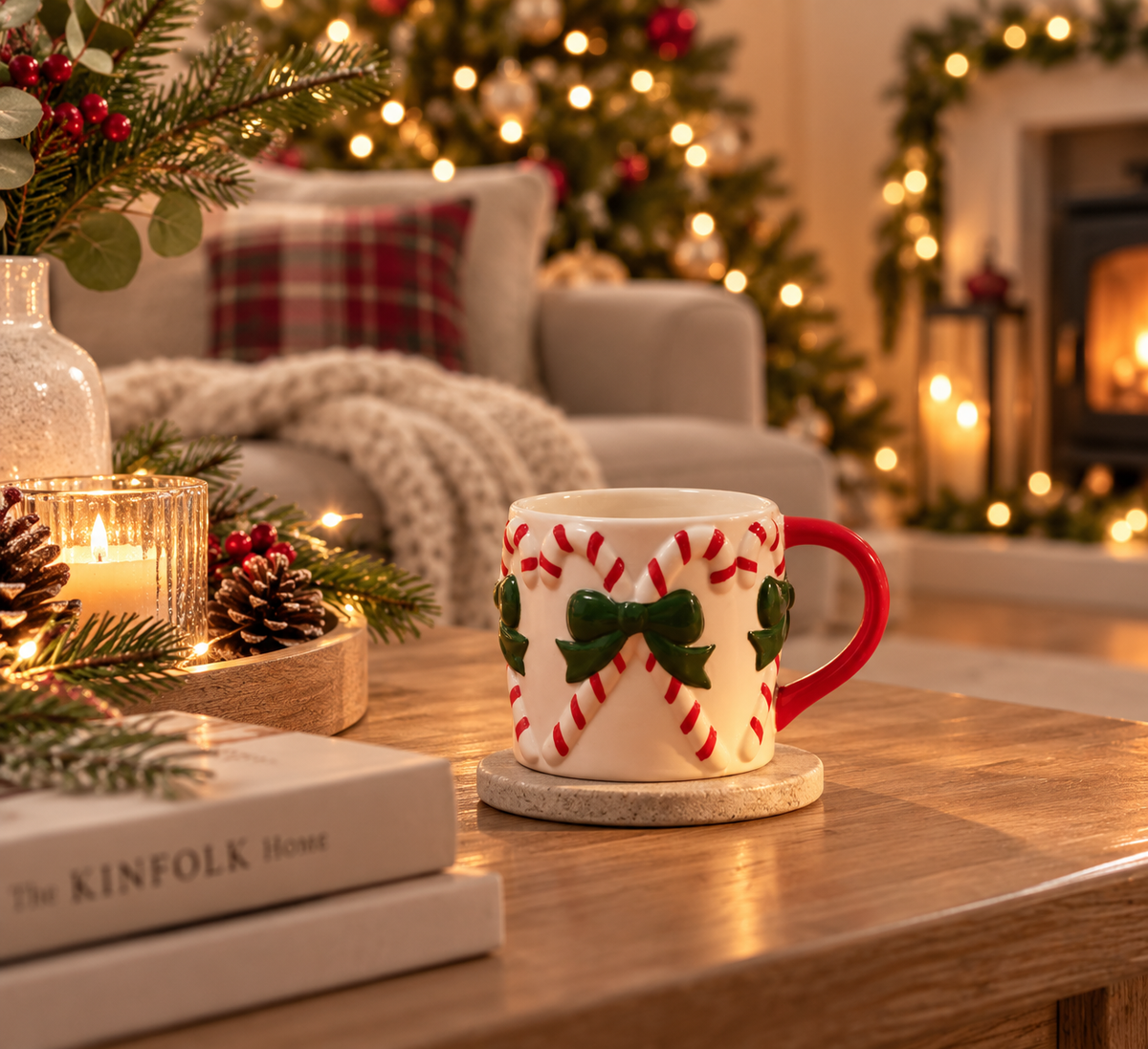 Candy Cane Mug