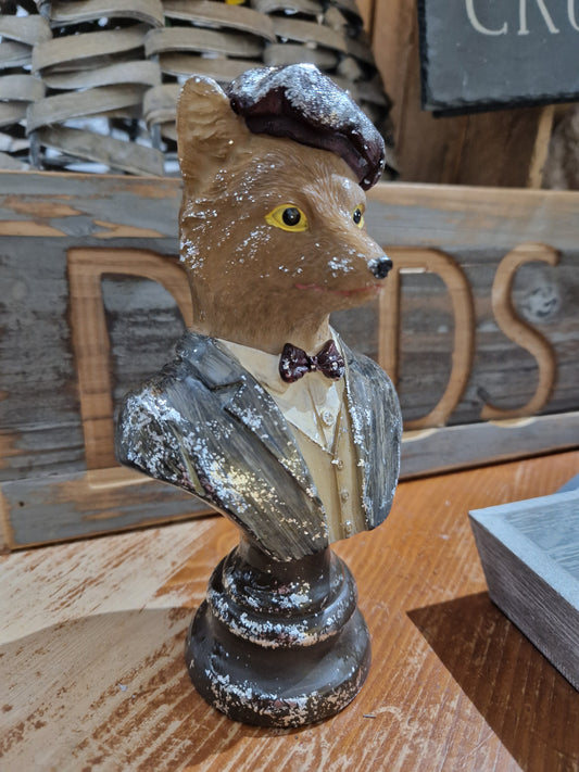 Fox Bust Ornament