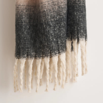 Ombre Soft Fringe Blanket, 2 colours