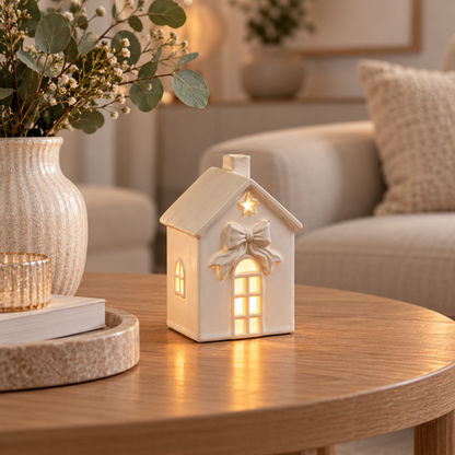 LED Ceramic Bow House