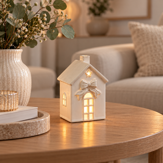 LED Ceramic Bow House