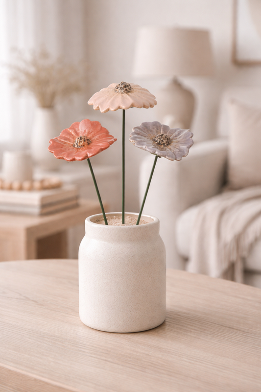 Ceramic Daisy Stems