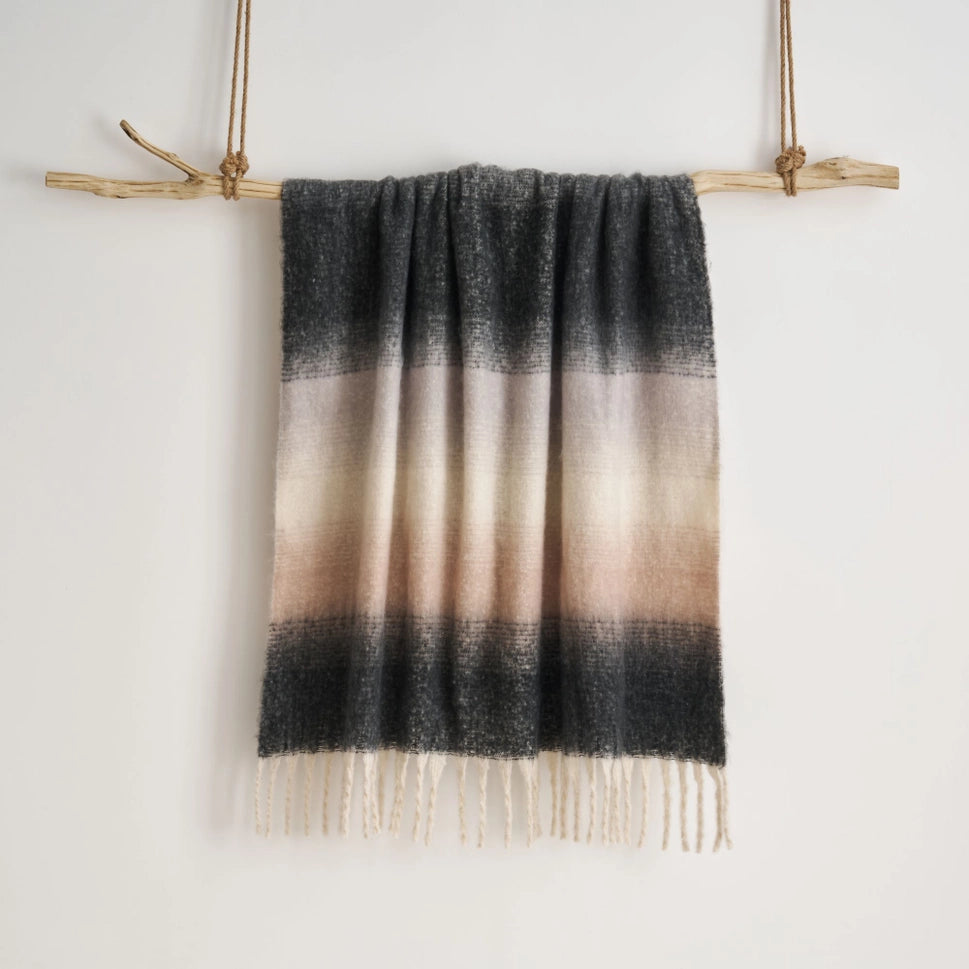 Ombre Soft Fringe Blanket, 2 colours