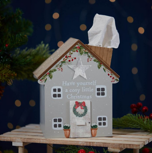 Cosy Christmas Tissue Box