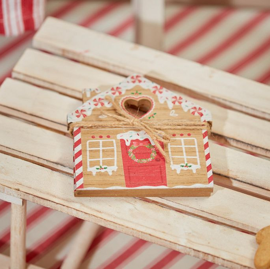 Christmas Gingerbread Coasters, set of2