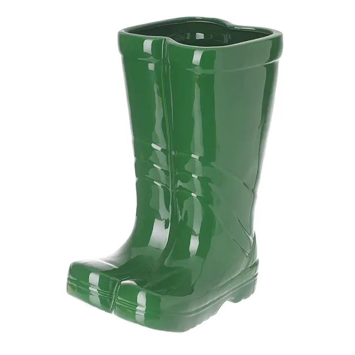 Green Wellington Ceramic Planter