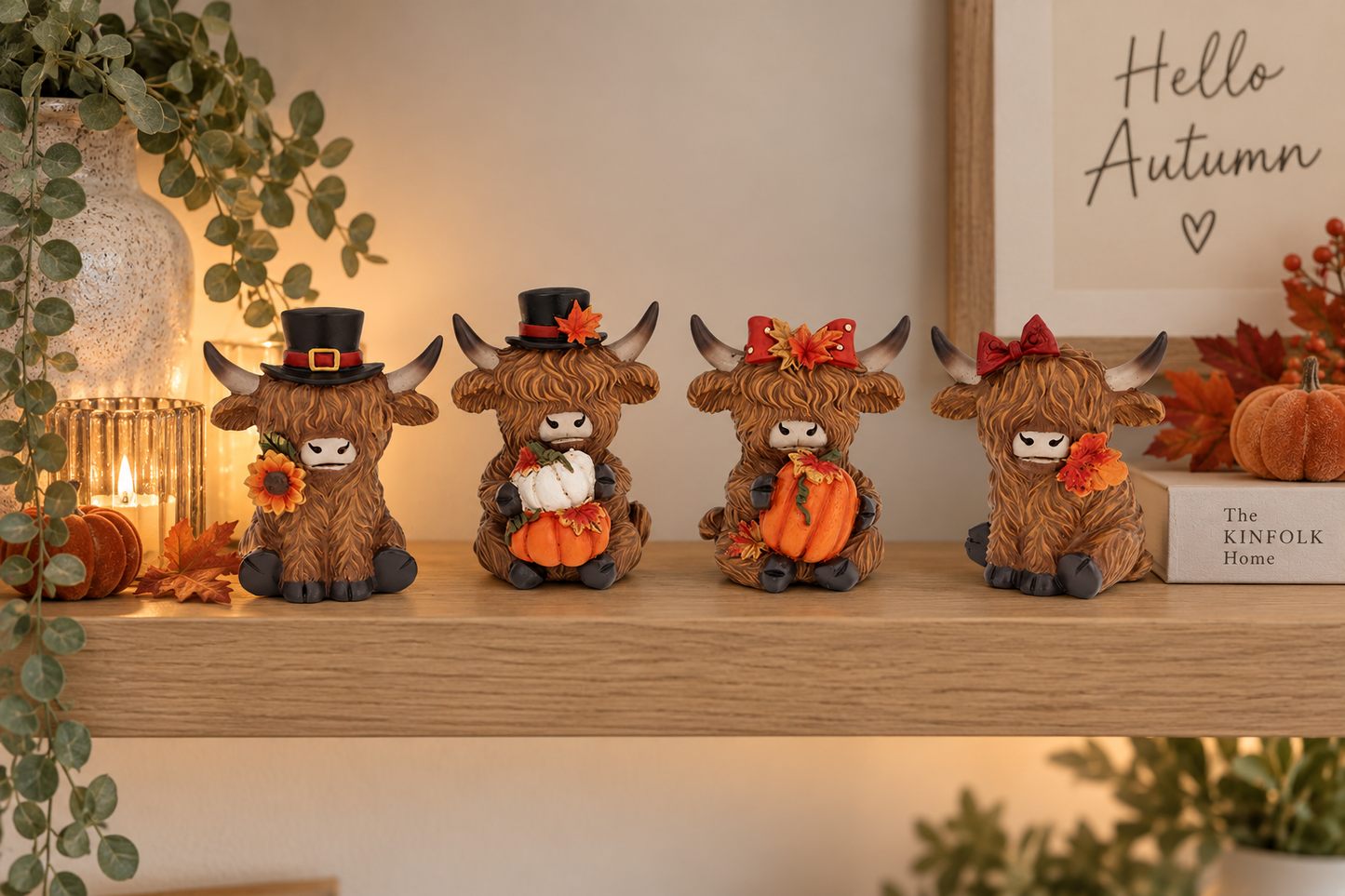 Autumn Mini Coos, 7cm, 4 designs