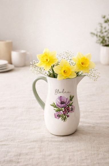 Welsh Blodau Jug
