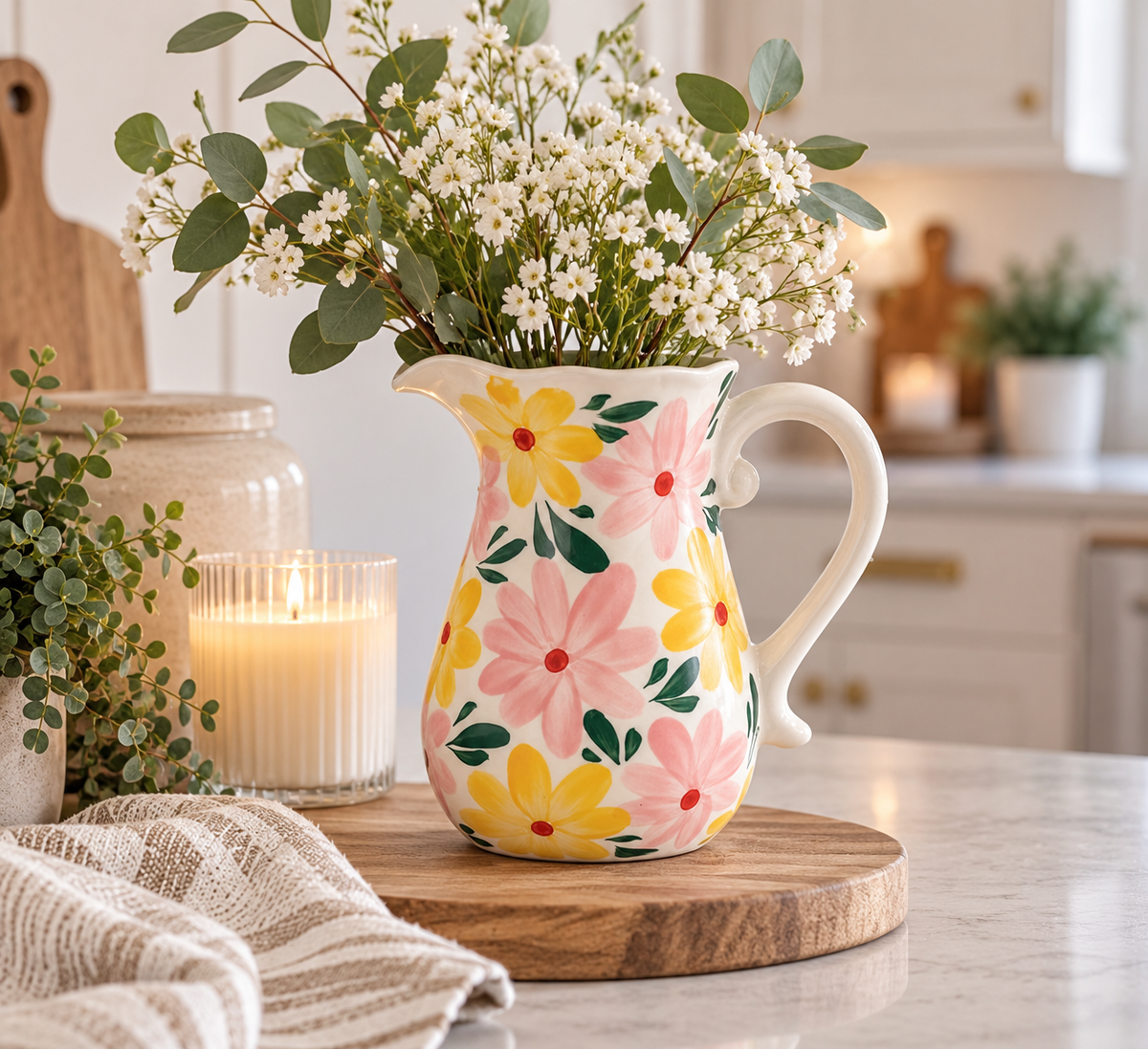 Summer Blooms Vase
