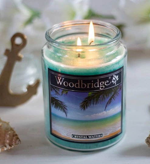 Woodbridge Double Wick Candle, Various Scents