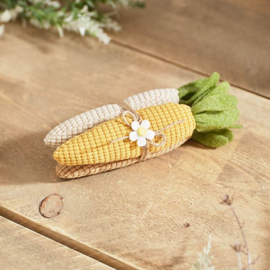 Fabric Carrots, set 3