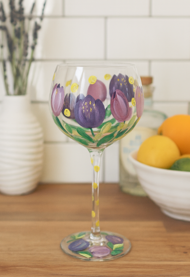 Tulips, Gin Glass
