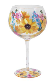 Sunflowers, Gin Glass