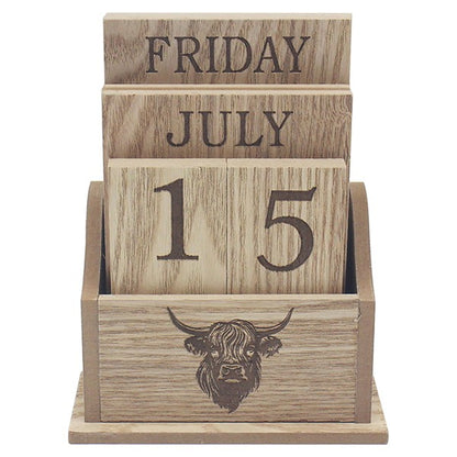 Highland Cow Calendar