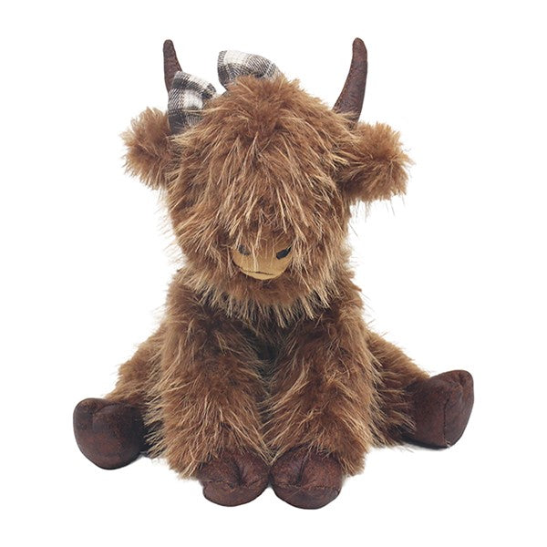 Hatty, Long Hair Highland Cow Doorstop