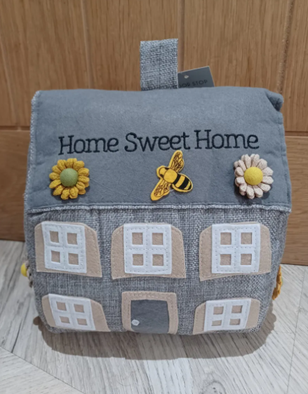 Home Sweet Home Bee Doorstop