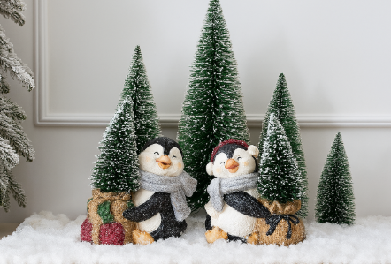 Led Glitter Penguin, choice of 2