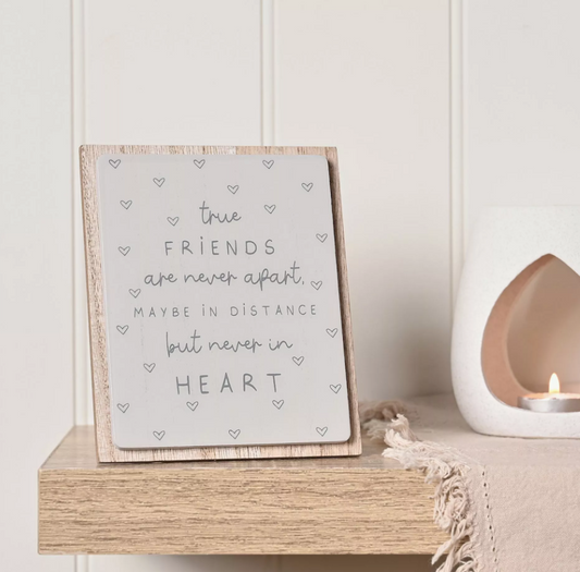 True Friends, Layered Plaque